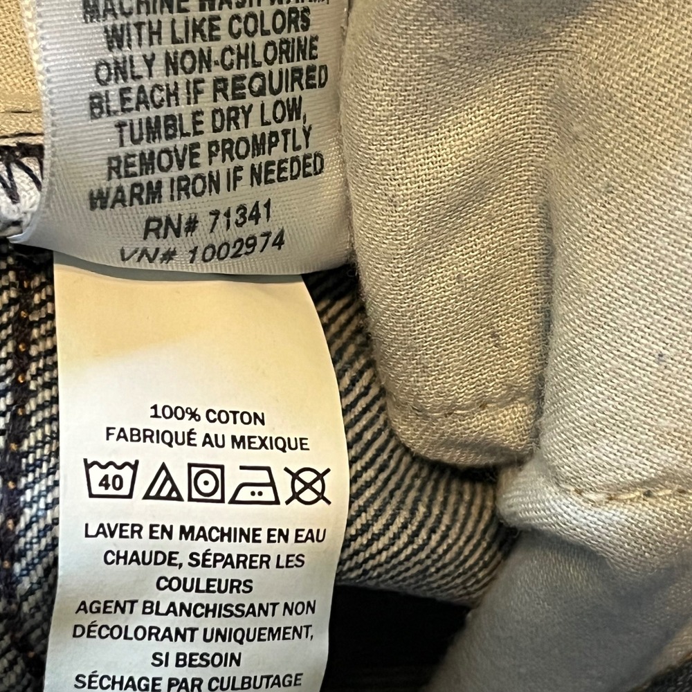 LL Bean Original Fit Jeans Womens 10 Regular Blue Straight Leg Denim - Picture 5 of 5